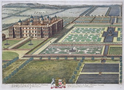 Long Leate engraved by Johannes Kip by Leonard Knyff